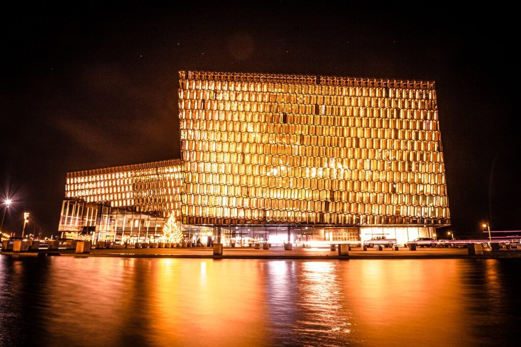 Harpa, Ljósaganga, orange