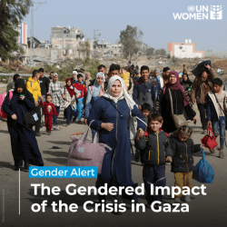 Gaza: Konur og börn fyrstu fórnarlömb átaka – Ný skýrsla og yfirlýsing frá UN Women